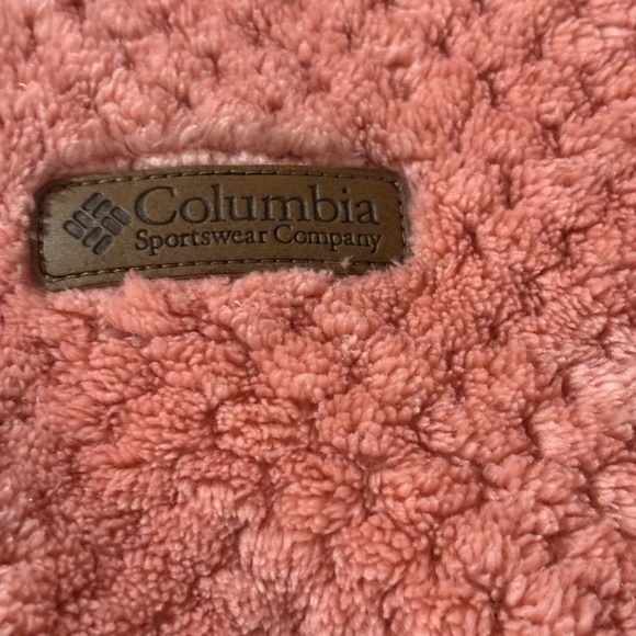 Columbia Pink Sherpa Zip Jacket - Picture 8 of 9